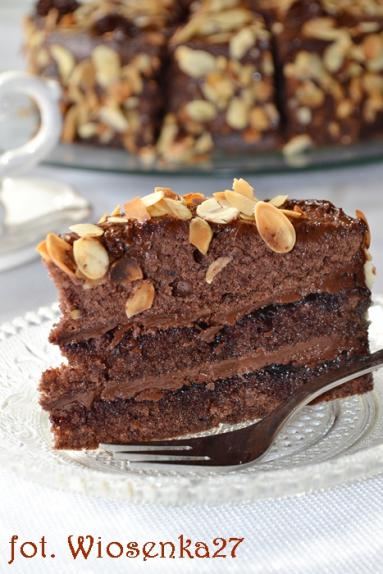 Zdjęcie - Tort czekoladowy na 5 urodziny - Przepisy kulinarne ze zdjęciami