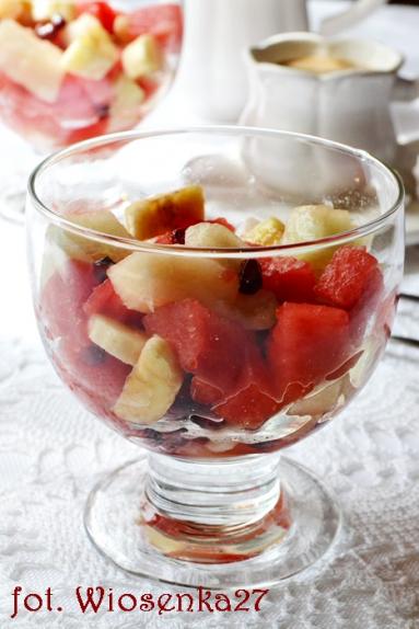 Zdjęcie - Letnia sałatka owocowa - Przepisy kulinarne ze zdjęciami