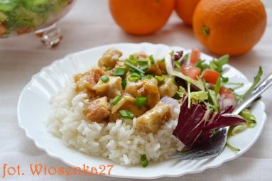 Zdjęcie - Kurczak w sosie pomarańczowym - Przepisy kulinarne ze zdjęciami