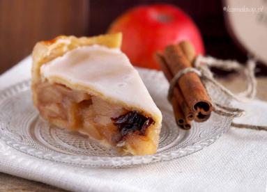 Zdjęcie - Francuskie ciasto jabłkowe / French apple pie - Przepisy kulinarne ze zdjęciami
