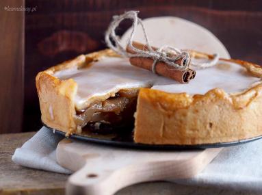 Zdjęcie - Francuskie ciasto jabłkowe / French apple pie - Przepisy kulinarne ze zdjęciami