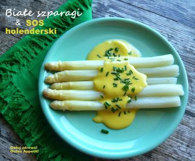 Zdjęcie - Sos holenderski i białe szparagi - Przepisy kulinarne ze zdjęciami