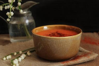 Zdjęcie - Krem z czerwonej papryki - Przepisy kulinarne ze zdjęciami