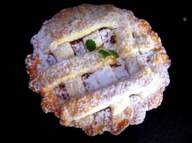 Zdjęcie - Crostata z marmoladą brzoskwiniową. - Przepisy kulinarne ze zdjęciami