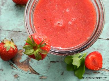 Zdjęcie - Koktajl arbuzowo truskawkowy - Przepisy kulinarne ze zdjęciami