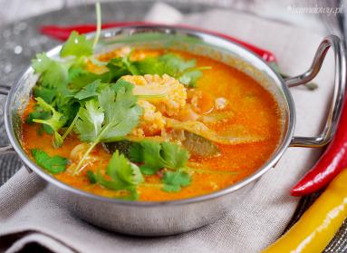 Zdjęcie - Łatwa zupa z curry i warzywami / Easy curry and vegetable soup - Przepisy kulinarne ze zdjęciami