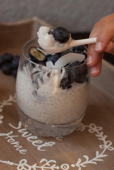 Zdjęcie - Pudding z tapioki na mleku kokosowym - Przepisy kulinarne ze zdjęciami