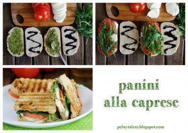 Zdjęcie - Tosty po włosku, czyli panini alla caprese - Przepisy kulinarne ze zdjęciami