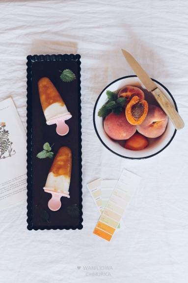 Zdjęcie - Morelowo-brzoskwiniowo-jogurtowe lody - Przepisy kulinarne ze zdjęciami