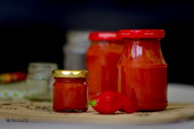Zdjęcie - Słodko ostry sos chilli z gruszkami - Przepisy kulinarne ze zdjęciami