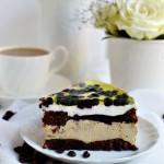Zdjęcie - Ciasto kawowe z borówką - Przepisy kulinarne ze zdjęciami