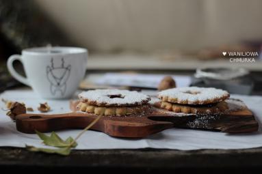 Zdjęcie - Kruche ciasteczka z Linz / Linzer cookies - Przepisy kulinarne ze zdjęciami