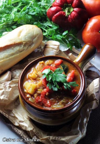 Zdjęcie - BACALAO AL AJO ARRIERO - dorsz z czosnkiem w pomidorach / kuchnia hiszpańska - Przepisy kulinarne ze zdjęciami