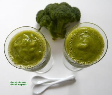 Zdjęcie - Odchudzajacy zielony koktajl - brokuł & mango - Przepisy kulinarne ze zdjęciami