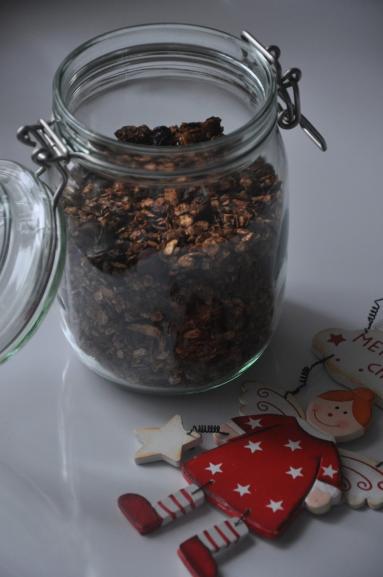 Zdjęcie - Świąteczna granola - Przepisy kulinarne ze zdjęciami