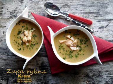 Zdjęcie - Zupa rybna - krem - Przepisy kulinarne ze zdjęciami