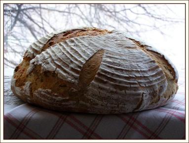 Zdjęcie - Pszenno-żytni chleb na zakwasie - Przepisy kulinarne ze zdjęciami