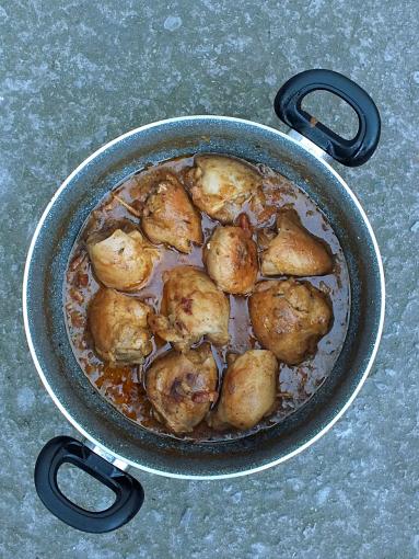 Zdjęcie - kurczak w musztardzie D. Lebovitza - Przepisy kulinarne ze zdjęciami