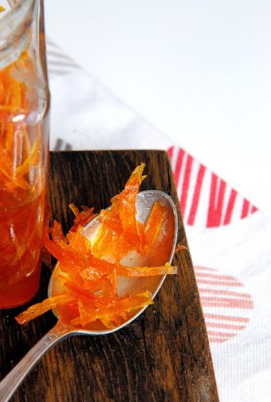 Zdjęcie - Kandyzowana skórka pomarańczowa - Przepisy kulinarne ze zdjęciami