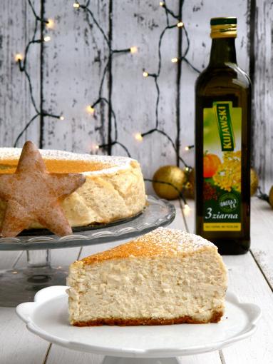 Zdjęcie - Świąteczny sernik piernikowy - Przepisy kulinarne ze zdjęciami