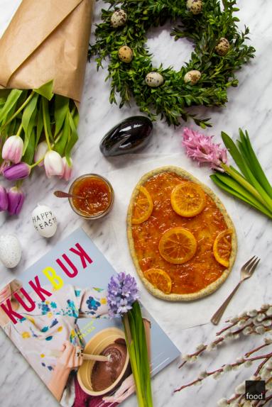 Zdjęcie - Mazurek z makiem i konfiturą pomarańczową - Przepisy kulinarne ze zdjęciami