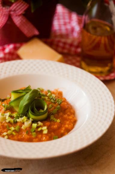 Zdjęcie - Pomidorowe risotto - Przepisy kulinarne ze zdjęciami