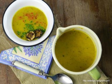 Zdjęcie - Zupa z pora i cukinii - Przepisy kulinarne ze zdjęciami