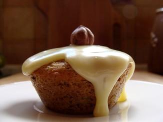 Zdjęcie - Muffiny jabłkowo- orzechowe na oleju  rzepakowym - Przepisy kulinarne ze zdjęciami