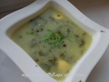 Zdjęcie - Zupa szczawiowa   - Przepisy kulinarne ze zdjęciami