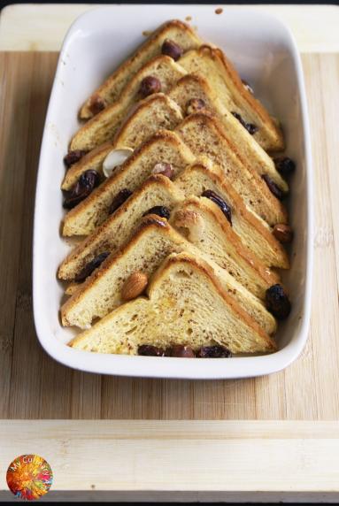 Zdjęcie - Zapiekane tosty francuskie na słodko - Przepisy kulinarne ze zdjęciami