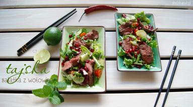 Zdjęcie - Tajska sałatka z wołowiną - Przepisy kulinarne ze zdjęciami