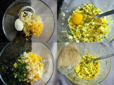 Zdjęcie - Kotleciki z jajek - Przepisy kulinarne ze zdjęciami