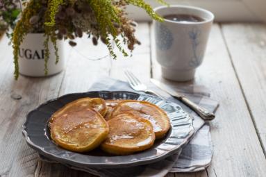 Zdjęcie - Dyniowe placuszki na śniadanie - Przepisy kulinarne ze zdjęciami