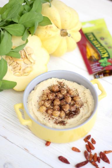 Zdjęcie - Hummus dyniowy z szałwią i cieciorką - Przepisy kulinarne ze zdjęciami