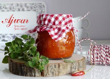 Zdjęcie - Ajwar - pasta z pieczonej papryki i bakłażana - Przepisy kulinarne ze zdjęciami