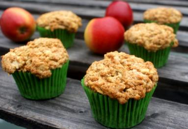 Zdjęcie - Jabłkowe muffiny FIT - Przepisy kulinarne ze zdjęciami
