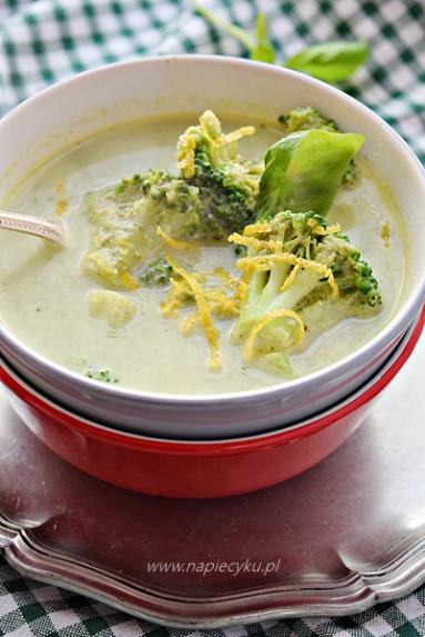 Zdjęcie - Zupa serowa z brokułami i szpinakiem - Przepisy kulinarne ze zdjęciami
