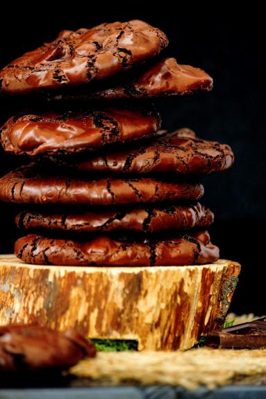Zdjęcie - Czekoladowe ciastka bezglutenowe - Przepisy kulinarne ze zdjęciami