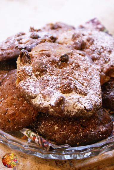 Zdjęcie - Bakaliowe ciasteczka z winiakiem - Przepisy kulinarne ze zdjęciami
