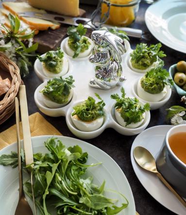 Zdjęcie - Sos mojo verde do jajek - Przepisy kulinarne ze zdjęciami
