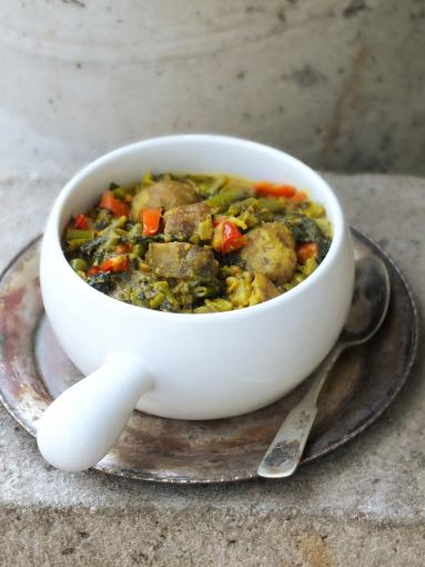 Zdjęcie - wegatarianskie curry z topinamburem - Przepisy kulinarne ze zdjęciami