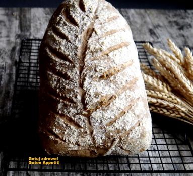 Zdjęcie - Orkiszowy chleb dekoracyjny. Listopadowa piekarnia - Przepisy kulinarne ze zdjęciami