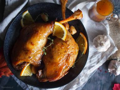 Zdjęcie - Udka gęsie duszone w karmelu / Goose legs braised with caramel sauce - Przepisy kulinarne ze zdjęciami