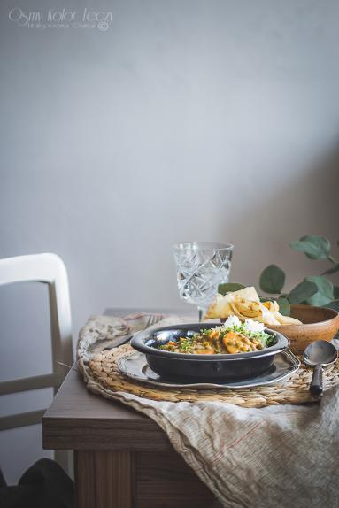 Zdjęcie - Warzywne curry z zielonej soczewicy - Przepisy kulinarne ze zdjęciami