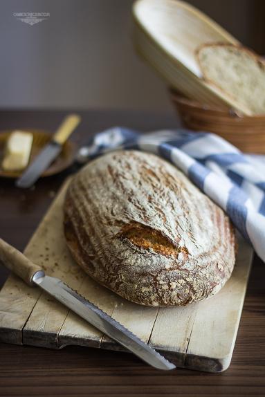 Zdjęcie - Chleb pszenno-żytni pięciogodzinny - Przepisy kulinarne ze zdjęciami