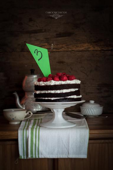 Zdjęcie - Ciasto czekoladowe na parze i 3 urodziny bloga - Przepisy kulinarne ze zdjęciami