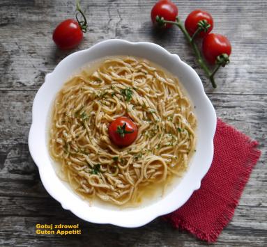 Zdjęcie - Makaron pomidorowy z maszynki - Przepisy kulinarne ze zdjęciami