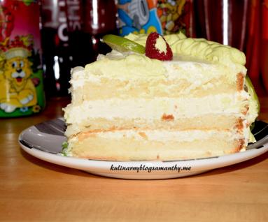 Zdjęcie - Tort limonkowy - Przepisy kulinarne ze zdjęciami