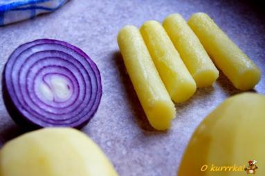 Zdjęcie - Facet w kuchni:  Faszerowane ziemniaki - Przepisy kulinarne ze zdjęciami