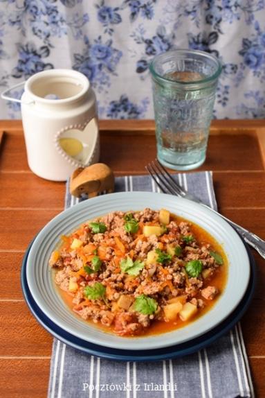 Zdjęcie - Kolejowe curry z mięsem mielonym | U stóp Benbulbena - Przepisy kulinarne ze zdjęciami